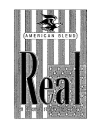 AMERICAN BLEND REAL 20 CLASS A FILTER CIGARETTES logo