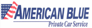 AMERICAN BLUE PRIVATE CAR SERVICE logo