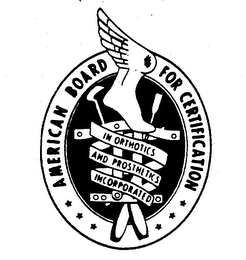 AMERICAN BOARD FOR CERTIFICATION IN ORTHOTICS AND PROSTHETICS INCORPORATED logo