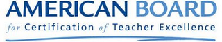 AMERICAN BOARD FOR CERTIFICATION OF TEACHER EXCELLENCE logo