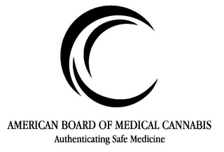 AMERICAN BOARD OF MEDICAL CANNABIS AUTHENTICATING SAFE MEDICINE logo