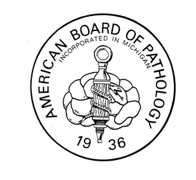 AMERICAN BOARD OF PATHOLOGY 1936 logo