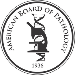 AMERICAN BOARD OF PATHOLOGY 1936 logo
