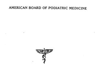 AMERICAN BOARD OF PODIATRIC MEDICINE logo