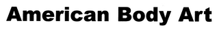 AMERICAN BODY ART logo