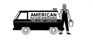 AMERICAN BUILDING MAINTENAINCE THE GIANT JANITOR logo