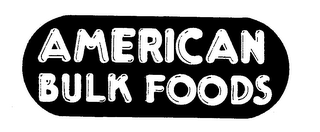 AMERICAN BULK FOODS logo