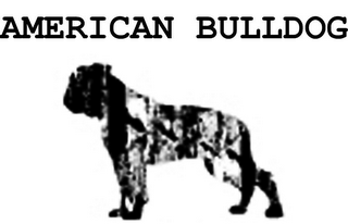 AMERICAN BULLDOG logo