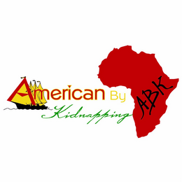 AMERICAN BY KIDNAPPING ABK logo