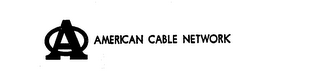 AMERICAN CABLE NETWORK A logo