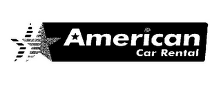 AMERICAN CAR RENTAL logo