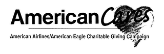 AMERICAN CARES AMERICAN AIRLINES/AMERICAN EAGLE CHARITABLE GIVING CAMPAIGN logo