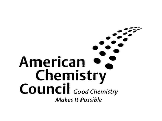 AMERICAN CHEMISTRY COUNCIL GOOD CHEMISTRY MAKES IT POSSIBLE logo