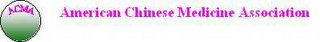 AMERICAN CHINESE MEDICINE ASSOCIATION ACMA logo