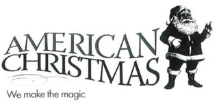 AMERICAN CHRISTMAS WE MAKE THE MAGIC logo