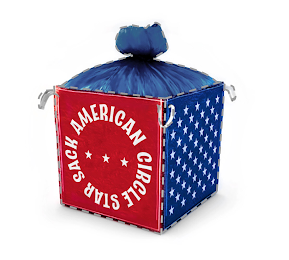 AMERICAN CIRCLE STAR SACK