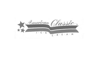 AMERICAN CLASSIC I·C·E C·R·E·A·M logo