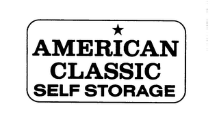AMERICAN CLASSIC SELF STORAGE logo