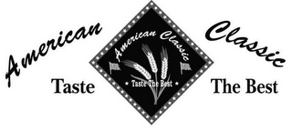 AMERICAN CLASSIC TASTE THE BEST logo