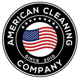 AMERICAN CLEANING COMPANY SINCE 2010 logo