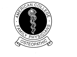 AMERICAN COLLEGE FAMILY PHYSICIANS OSTEOPATHIC logo