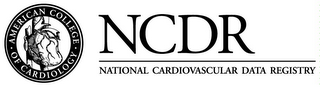 · AMERICAN COLLEGE · OF CARDIOLOGY NCDRNATIONAL CARDIOVASCULAR DATA REGISTRY logo