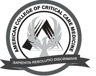 AMERICAN COLLEGE OF CRITICAL CARE MEDICINE SAPIENTIA RESOLUTIO DISCRIMINIS logo