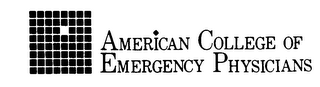 AMERICAN COLLEGE OF EMERGENCY PHYSICIANS logo