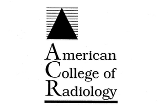 AMERICAN COLLEGE OF RADIOLOGY logo