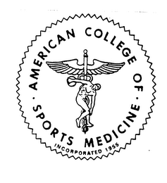 AMERICAN COLLEGE OF SPORTS MEDICINE INCORPORATED 1955 logo