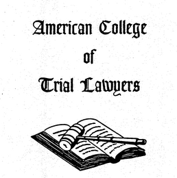 AMERICAN COLLEGE OF TRIAL LAWYERS logo