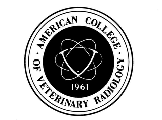 AMERICAN COLLEGE OF VETERINARY RADIOLOGY 1961 logo