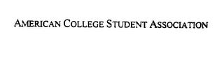 AMERICAN COLLEGE STUDENT ASSOCIATION logo