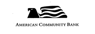 AMERICAN COMMUNITY BANK logo