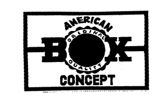 AMERICAN CONCEPT ORIGINAL QUALITY BX BSX logo