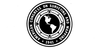 AMERICAN CONGRESS ON SURVEYING AND MAPPING 1941 logo
