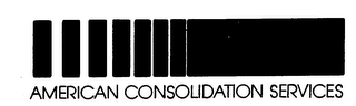 AMERICAN CONSOLIDATION SERVICES logo