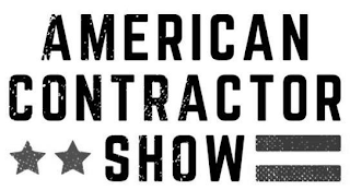 AMERICAN CONTRACTOR SHOW logo
