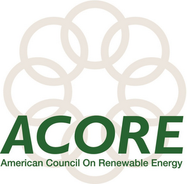 AMERICAN COUNCIL ON RENEWABLE ENERGY ACORE logo