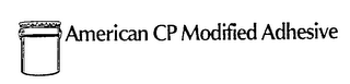 AMERICAN CP MODIFIED ADHESIVE logo