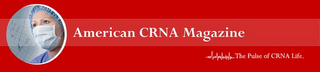 AMERICAN CRNA MAGAZINE THE PULSE OF CRNA LIFE. logo