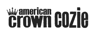 AMERICAN CROWN COZIE logo