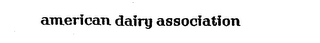 AMERICAN DAIRY ASSOCIATION logo