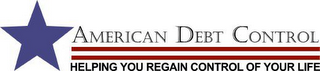 AMERICAN DEBT CONTROL HELPING YOU REGAIN CONTROL OF YOUR LIFE logo