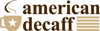 AMERICAN DECAFF logo