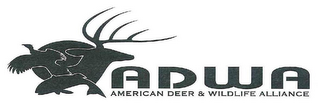 AMERICAN DEER & WILDLIFE ALLIANCE ADWA logo