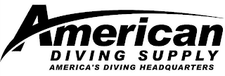 AMERICAN DIVING SUPPLY AMERICA'S DIVING HEADQUARTERS logo