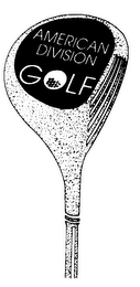 AMERICAN DIVISION GOLF logo