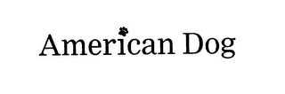 AMERICAN DOG logo