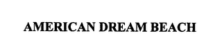 AMERICAN DREAM BEACH logo